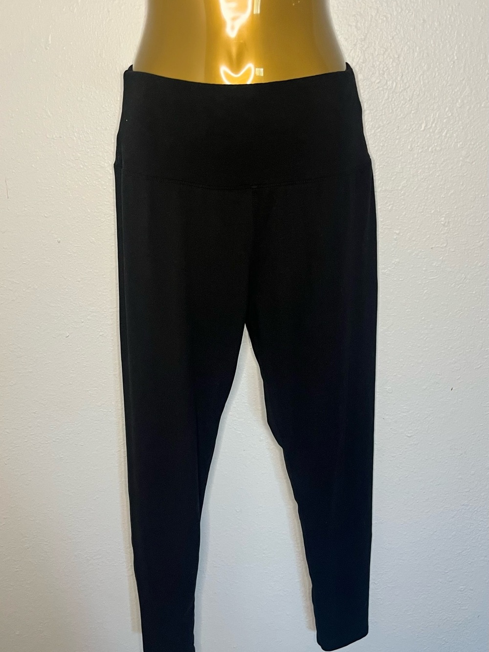 Classic Black High-Waist Leggings (2pack)
